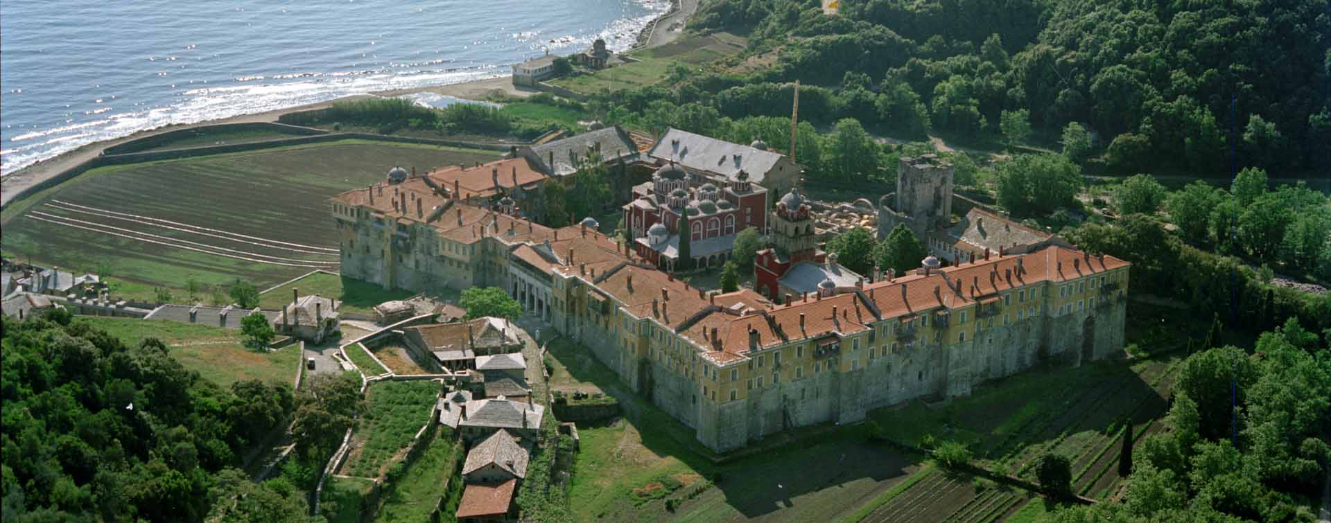 Monks sitting Mt Athos